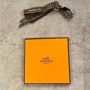 Hermes Empty Box with ribbon for H Bracelet